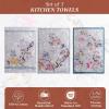 imageMaison d Hermine Kitchen Towel 100 Cotton Quick Dry Cleaning Dishtowel for Gifts Dining Home Wedding Banquet Buffet Dalida  ThanksgivingChristmas Set of 301  Equinoxe  Grey