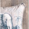 imageMaison d Hermine Equinoxe  Blue 100 Cotton Decorative Pillow Cover for Couch Sofa Cushion Covers Bedroom Home Living Room 20quotx20quot01  Savana Jouy  Blue Elephant