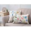 imageMaison d Hermine Equinoxe  Blue 100 Cotton Decorative Pillow Cover for Couch Sofa Cushion Covers Bedroom Home Living Room 20quotx20quot07  Neo Ipomee  Multicolor