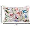 imageMaison d Hermine Equinoxe  Blue 100 Cotton Decorative Pillow Cover for Couch Sofa Cushion Covers Bedroom Home Living Room 20quotx20quot07  Neo Ipomee  Multicolor