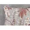 imageMaison d Hermine Equinoxe  Blue 100 Cotton Decorative Pillow Cover for Couch Sofa Cushion Covers Bedroom Home Living Room 20quotx20quot11  Feuillage  Light Taupe