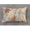 imageMaison d Hermine Equinoxe  Blue 100 Cotton Decorative Pillow Cover for Couch Sofa Cushion Covers Bedroom Home Living Room 20quotx20quot12  Feuillage  Light Ecru