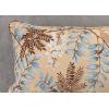 imageMaison d Hermine Equinoxe  Blue 100 Cotton Decorative Pillow Cover for Couch Sofa Cushion Covers Bedroom Home Living Room 20quotx20quot12  Feuillage  Light Ecru
