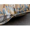 imageMaison d Hermine Equinoxe  Blue 100 Cotton Decorative Pillow Cover for Couch Sofa Cushion Covers Bedroom Home Living Room 20quotx20quot12  Feuillage  Light Ecru
