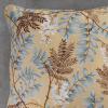 imageMaison d Hermine Equinoxe  Blue 100 Cotton Decorative Pillow Cover for Couch Sofa Cushion Covers Bedroom Home Living Room 20quotx20quot12  Feuillage  Light Ecru