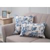 imageMaison d Hermine Equinoxe  Blue 100 Cotton Decorative Pillow Cover for Couch Sofa Cushion Covers Bedroom Home Living Room 20quotx20quot21  Bonobo  Blue