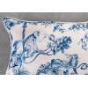 imageMaison d Hermine Equinoxe  Blue 100 Cotton Decorative Pillow Cover for Couch Sofa Cushion Covers Bedroom Home Living Room 20quotx20quot21  Bonobo  Blue