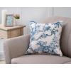 imageMaison d Hermine Equinoxe  Blue 100 Cotton Decorative Pillow Cover for Couch Sofa Cushion Covers Bedroom Home Living Room 20quotx20quot21  Bonobo  Blue