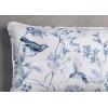 imageMaison d Hermine Equinoxe  Blue 100 Cotton Decorative Pillow Cover for Couch Sofa Cushion Covers Bedroom Home Living Room 20quotx20quot22  Neo Ipomee  White