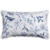 imageMaison d Hermine Equinoxe  Blue 100 Cotton Decorative Pillow Cover for Couch Sofa Cushion Covers Bedroom Home Living Room 20quotx20quot22  Neo Ipomee  White