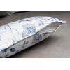 imageMaison d Hermine Equinoxe  Blue 100 Cotton Decorative Pillow Cover for Couch Sofa Cushion Covers Bedroom Home Living Room 20quotx20quot22  Neo Ipomee  White