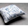 imageMaison d Hermine Equinoxe  Blue 100 Cotton Decorative Pillow Cover for Couch Sofa Cushion Covers Bedroom Home Living Room 20quotx20quot22  Neo Ipomee  White
