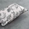 imageMaison d Hermine Equinoxe  Blue 100 Cotton Decorative Pillow Cover for Couch Sofa Cushion Covers Bedroom Home Living Room 20quotx20quot25  Bonobo  Grey