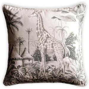 imageMaison d Hermine Equinoxe  Blue 100 Cotton Decorative Pillow Cover for Couch Sofa Cushion Covers Bedroom Home Living Room 20quotx20quot06  Savana Jouy  Green Giraffe