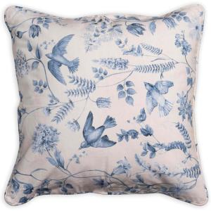 imageMaison d Hermine Equinoxe  Blue 100 Cotton Decorative Pillow Cover for Couch Sofa Cushion Covers Bedroom Home Living Room 20quotx20quot23  Neo Ipomee  Beige