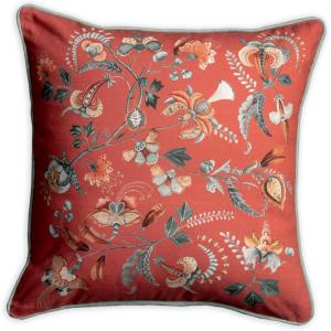 imageMaison d Hermine Equinoxe  Blue 100 Cotton Decorative Pillow Cover for Couch Sofa Cushion Covers Bedroom Home Living Room 20quotx20quot26  Dalida  Terracotta