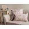 imageMaison d Hermine Decorative Pillow Cover 100 Cotton 20 Inch x 20 Inch Toile Cushion Covers with Invisible Zipper for Sofa Couch Home Pale Garden  Saumon Romantic Poppy  SpringSummer05  Joli Jouy  Beige