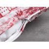 imageMaison d Hermine Decorative Pillow Cover 100 Cotton 20 Inch x 20 Inch Toile Cushion Covers with Invisible Zipper for Sofa Couch Home Pale Garden  Saumon Romantic Poppy  SpringSummer27  Trianon  Red
