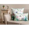 imageMaison d Hermine Decorative Pillow Cover 100 Cotton 20 Inch x 20 Inch Toile Cushion Covers with Invisible Zipper for Sofa Couch Home Pale Garden  Saumon Romantic Poppy  SpringSummer15  Tropiques