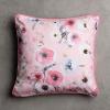 imageMaison d Hermine Decorative Pillow Cover 100 Cotton 20 Inch x 20 Inch Toile Cushion Covers with Invisible Zipper for Sofa Couch Home Pale Garden  Saumon Romantic Poppy  SpringSummer25  Pale Garden  Rps