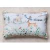 imageMaison d Hermine Decorative Pillow Cover 100 Cotton 20 Inch x 20 Inch Toile Cushion Covers with Invisible Zipper for Sofa Couch Home Pale Garden  Saumon Romantic Poppy  SpringSummer28  Snowy World
