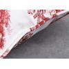 imageMaison d Hermine Decorative Pillow Cover 100 Cotton 20 Inch x 20 Inch Toile Cushion Covers with Invisible Zipper for Sofa Couch Home Pale Garden  Saumon Romantic Poppy  SpringSummer27  Trianon  Red