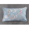 imageMaison d Hermine Decorative Pillow Cover 100 Cotton 20 Inch x 20 Inch Toile Cushion Covers with Invisible Zipper for Sofa Couch Home Pale Garden  Saumon Romantic Poppy  SpringSummer20  Celeste