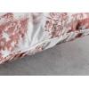 imageMaison d Hermine Decorative Pillow Cover 100 Cotton 20 Inch x 20 Inch Toile Cushion Covers with Invisible Zipper for Sofa Couch Home Pale Garden  Saumon Romantic Poppy  SpringSummer24  Trianon  Brown