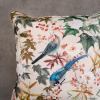 imageMaison d Hermine Decorative Pillow Cover 100 Cotton 20 Inch x 20 Inch Toile Cushion Covers with Invisible Zipper for Sofa Couch Home Pale Garden  Saumon Romantic Poppy  SpringSummer23  Hokuzai  Beige
