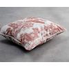 imageMaison d Hermine Decorative Pillow Cover 100 Cotton 20 Inch x 20 Inch Toile Cushion Covers with Invisible Zipper for Sofa Couch Home Pale Garden  Saumon Romantic Poppy  SpringSummer24  Trianon  Brown