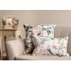 imageMaison d Hermine Decorative Pillow Cover 100 Cotton 20 Inch x 20 Inch Toile Cushion Covers with Invisible Zipper for Sofa Couch Home Pale Garden  Saumon Romantic Poppy  SpringSummer03  Hokuzai  Green