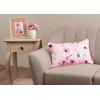 imageMaison d Hermine Decorative Pillow Cover 100 Cotton 20 Inch x 20 Inch Toile Cushion Covers with Invisible Zipper for Sofa Couch Home Pale Garden  Saumon Romantic Poppy  SpringSummer25  Pale Garden  Rps