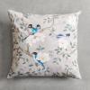imageMaison d Hermine Decorative Pillow Cover 100 Cotton 20 Inch x 20 Inch Toile Cushion Covers with Invisible Zipper for Sofa Couch Home Pale Garden  Saumon Romantic Poppy  SpringSummer09  Osaka