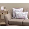 imageMaison d Hermine Decorative Pillow Cover 100 Cotton 20 Inch x 20 Inch Toile Cushion Covers with Invisible Zipper for Sofa Couch Home Pale Garden  Saumon Romantic Poppy  SpringSummer10  Rose Lavender Sage  Lp