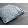 imageMaison d Hermine Decorative Pillow Cover 100 Cotton 20 Inch x 20 Inch Toile Cushion Covers with Invisible Zipper for Sofa Couch Home Pale Garden  Saumon Romantic Poppy  SpringSummer20  Celeste
