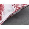 imageMaison d Hermine Decorative Pillow Cover 100 Cotton 20 Inch x 20 Inch Toile Cushion Covers with Invisible Zipper for Sofa Couch Home Pale Garden  Saumon Romantic Poppy  SpringSummer27  Trianon  Red