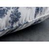 imageMaison d Hermine Decorative Pillow Cover 100 Cotton 20 Inch x 20 Inch Toile Cushion Covers with Invisible Zipper for Sofa Couch Home Pale Garden  Saumon Romantic Poppy  SpringSummer11  Trianon  Blue