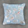 imageMaison d Hermine Decorative Pillow Cover 100 Cotton 20 Inch x 20 Inch Toile Cushion Covers with Invisible Zipper for Sofa Couch Home Pale Garden  Saumon Romantic Poppy  SpringSummer20  Celeste