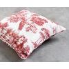 imageMaison d Hermine Decorative Pillow Cover 100 Cotton 20 Inch x 20 Inch Toile Cushion Covers with Invisible Zipper for Sofa Couch Home Pale Garden  Saumon Romantic Poppy  SpringSummer27  Trianon  Red