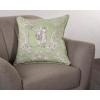 imageMaison d Hermine Decorative Pillow Cover 100 Cotton 20 Inch x 20 Inch Toile Cushion Covers with Invisible Zipper for Sofa Couch Home Pale Garden  Saumon Romantic Poppy  SpringSummer06  Joli Jouy  Green