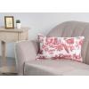 imageMaison d Hermine Decorative Pillow Cover 100 Cotton 20 Inch x 20 Inch Toile Cushion Covers with Invisible Zipper for Sofa Couch Home Pale Garden  Saumon Romantic Poppy  SpringSummer27  Trianon  Red
