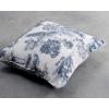 imageMaison d Hermine Decorative Pillow Cover 100 Cotton 20 Inch x 20 Inch Toile Cushion Covers with Invisible Zipper for Sofa Couch Home Pale Garden  Saumon Romantic Poppy  SpringSummer11  Trianon  Blue