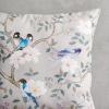 imageMaison d Hermine Decorative Pillow Cover 100 Cotton 20 Inch x 20 Inch Toile Cushion Covers with Invisible Zipper for Sofa Couch Home Pale Garden  Saumon Romantic Poppy  SpringSummer09  Osaka