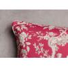 imageMaison d Hermine Decorative Pillow Cover 100 Cotton 20 Inch x 20 Inch Toile Cushion Covers with Invisible Zipper for Sofa Couch Home Pale Garden  Saumon Romantic Poppy  SpringSummer13  Joli Jouy  Red