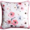 imageMaison d Hermine Decorative Pillow Cover 100 Cotton 20 Inch x 20 Inch Toile Cushion Covers with Invisible Zipper for Sofa Couch Home Pale Garden  Saumon Romantic Poppy  SpringSummer26  Pale Garden  Rpw