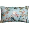 imageMaison d Hermine Decorative Pillow Cover 100 Cotton 20 Inch x 20 Inch Toile Cushion Covers with Invisible Zipper for Sofa Couch Home Pale Garden  Saumon Romantic Poppy  SpringSummer02  Hokuzai  Blue