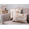 imageMaison d Hermine Decorative Pillow Cover 100 Cotton 20 Inch x 20 Inch Toile Cushion Covers with Invisible Zipper for Sofa Couch Home Pale Garden  Saumon Romantic Poppy  SpringSummer18  Trianon  Bronze