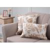 imageMaison d Hermine Decorative Pillow Cover 100 Cotton 20 Inch x 20 Inch Toile Cushion Covers with Invisible Zipper for Sofa Couch Home Pale Garden  Saumon Romantic Poppy  SpringSummer18  Trianon  Bronze