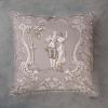 imageMaison d Hermine Decorative Pillow Cover 100 Cotton 20 Inch x 20 Inch Toile Cushion Covers with Invisible Zipper for Sofa Couch Home Pale Garden  Saumon Romantic Poppy  SpringSummer05  Joli Jouy  Beige