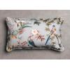 imageMaison d Hermine Decorative Pillow Cover 100 Cotton 20 Inch x 20 Inch Toile Cushion Covers with Invisible Zipper for Sofa Couch Home Pale Garden  Saumon Romantic Poppy  SpringSummer03  Hokuzai  Green